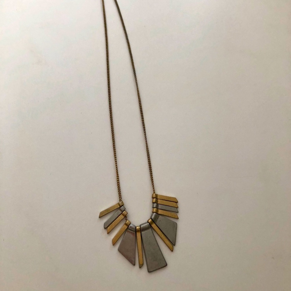 Gold/Silver mixed metal necklace